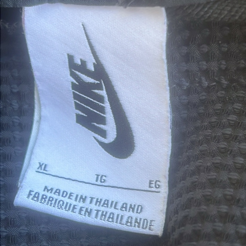 Nike Air X Fear of God Ti Run Black Jogger Pants Boys Size XL - Picture 10 of 13